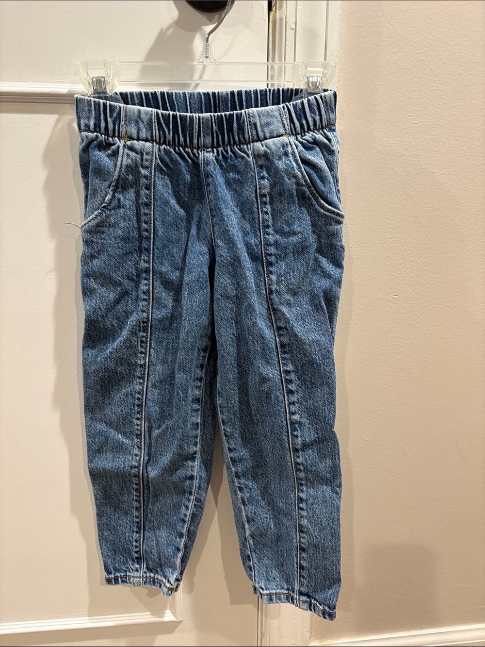 Cat & Jack Light Blue Elastic Waist Denim Pants